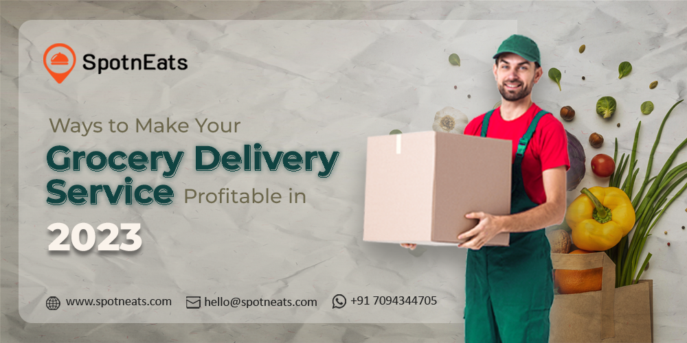 Ways to Make Your Grocery Delivery Service Profitable in 2023