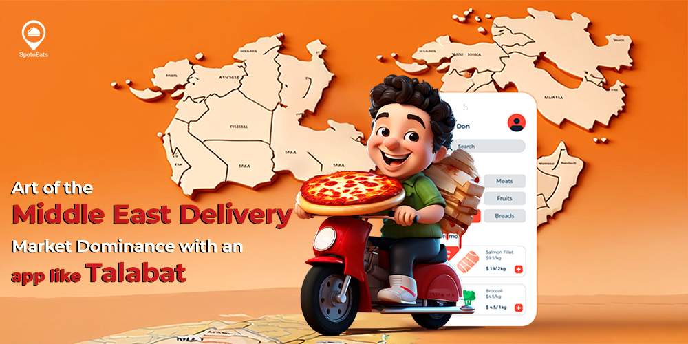 Art of the Middle East Delivery Market Dominance with an app like Talabat