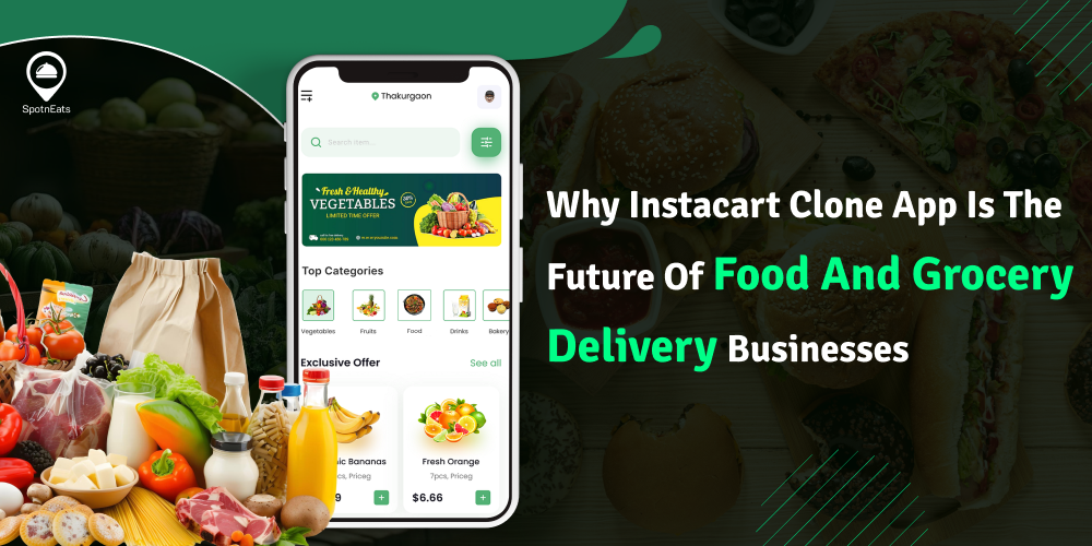 Why Instacart Clone App Is The Future Of Food And Grocery Delivery Businesses
