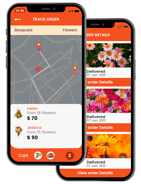 Flower Delivery app