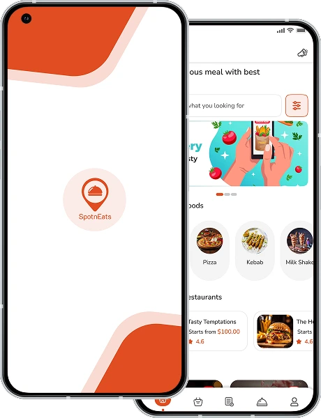 UberEats Clone App – Customer Food Ordering Mobile Screen