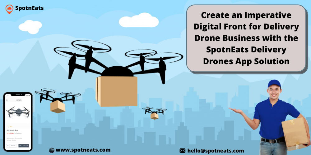 Drone delivery business discount