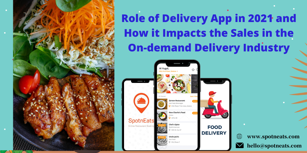 Role of Delivery App in 2021 and How it Impacts the Sales in the On-demand Delivery Industry