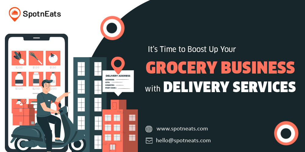 It’s Time to Boost Up Your Grocery Business with Delivery Services