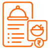 Custom Template for Food Items
