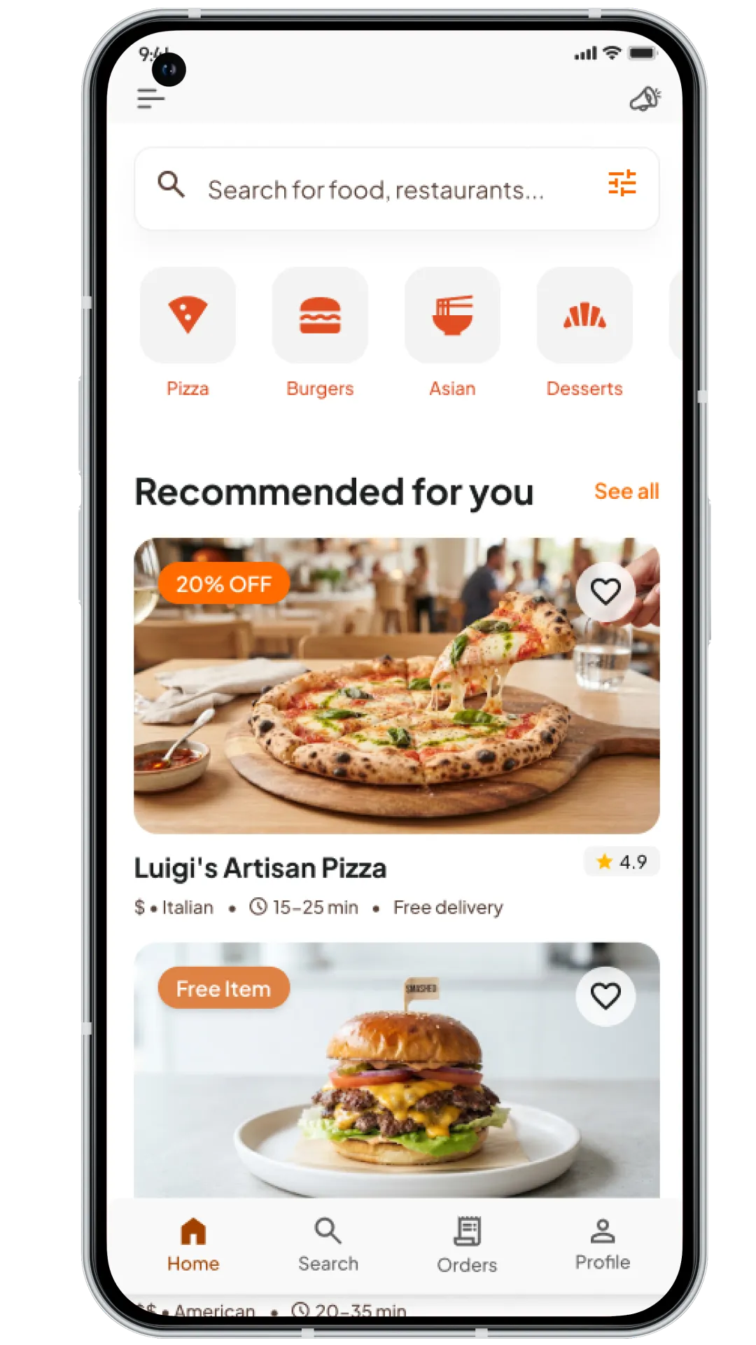 justeat clone admin app