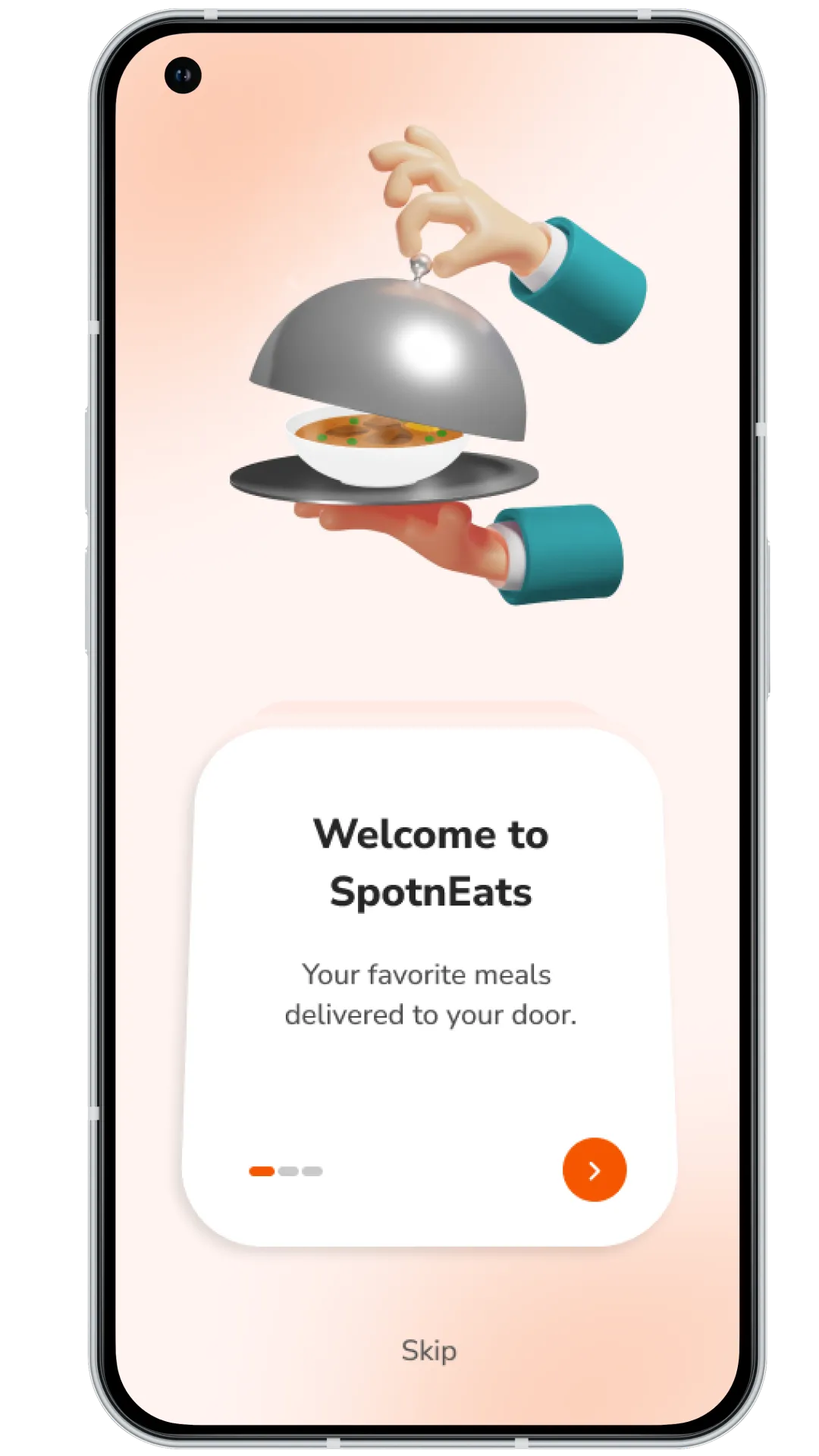 JustEat clone customer app