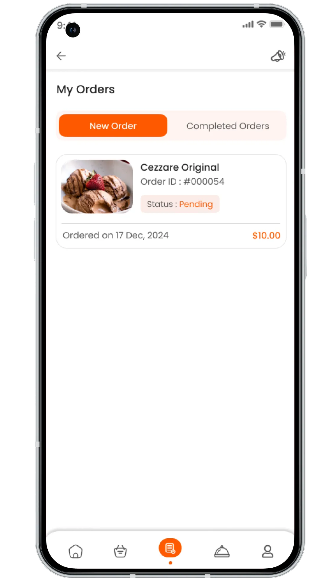 JustEat clone restaurant orders