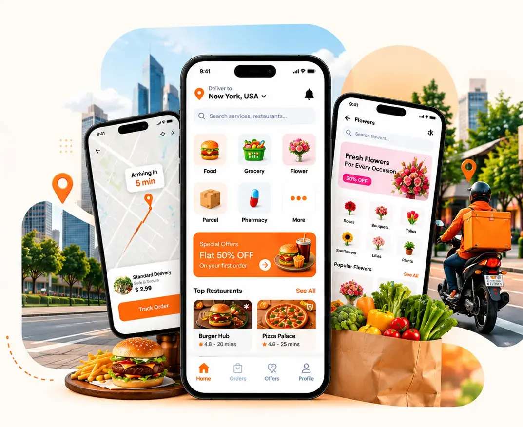 Multi Delivery App Development