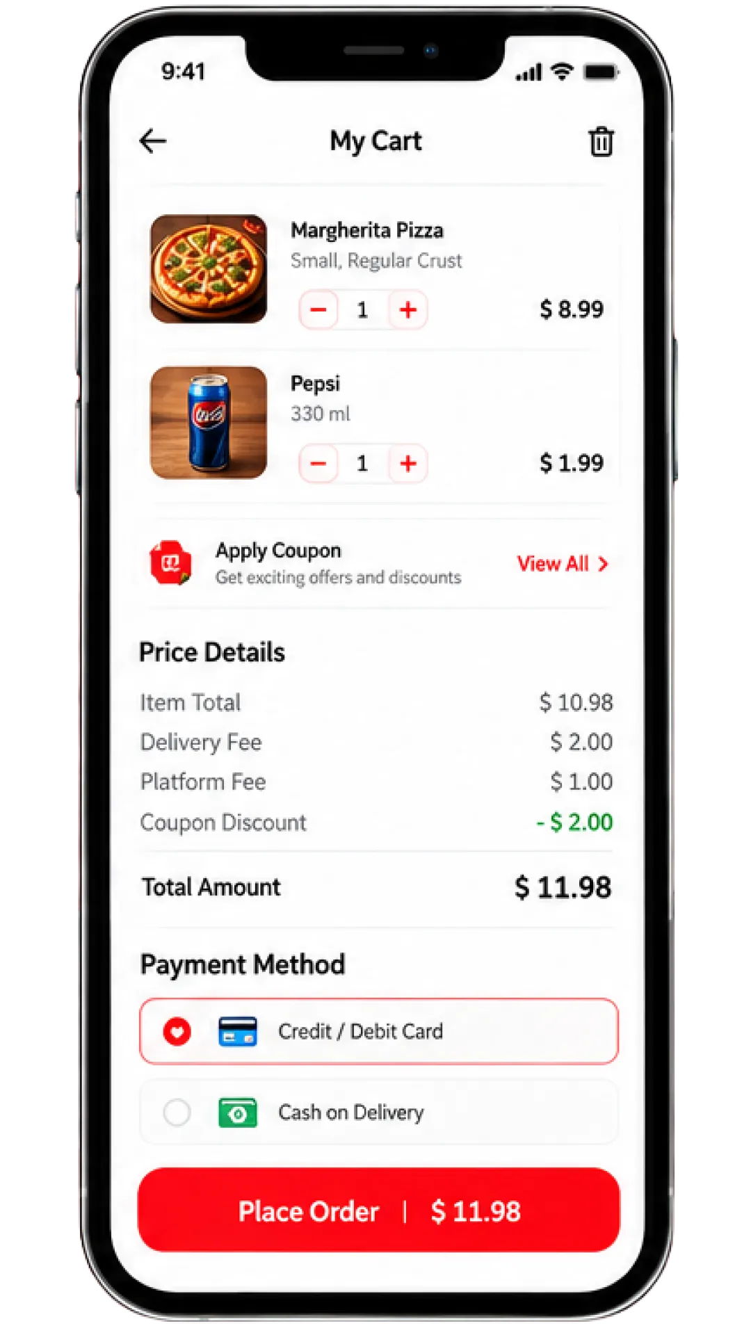 Zomato Customer App