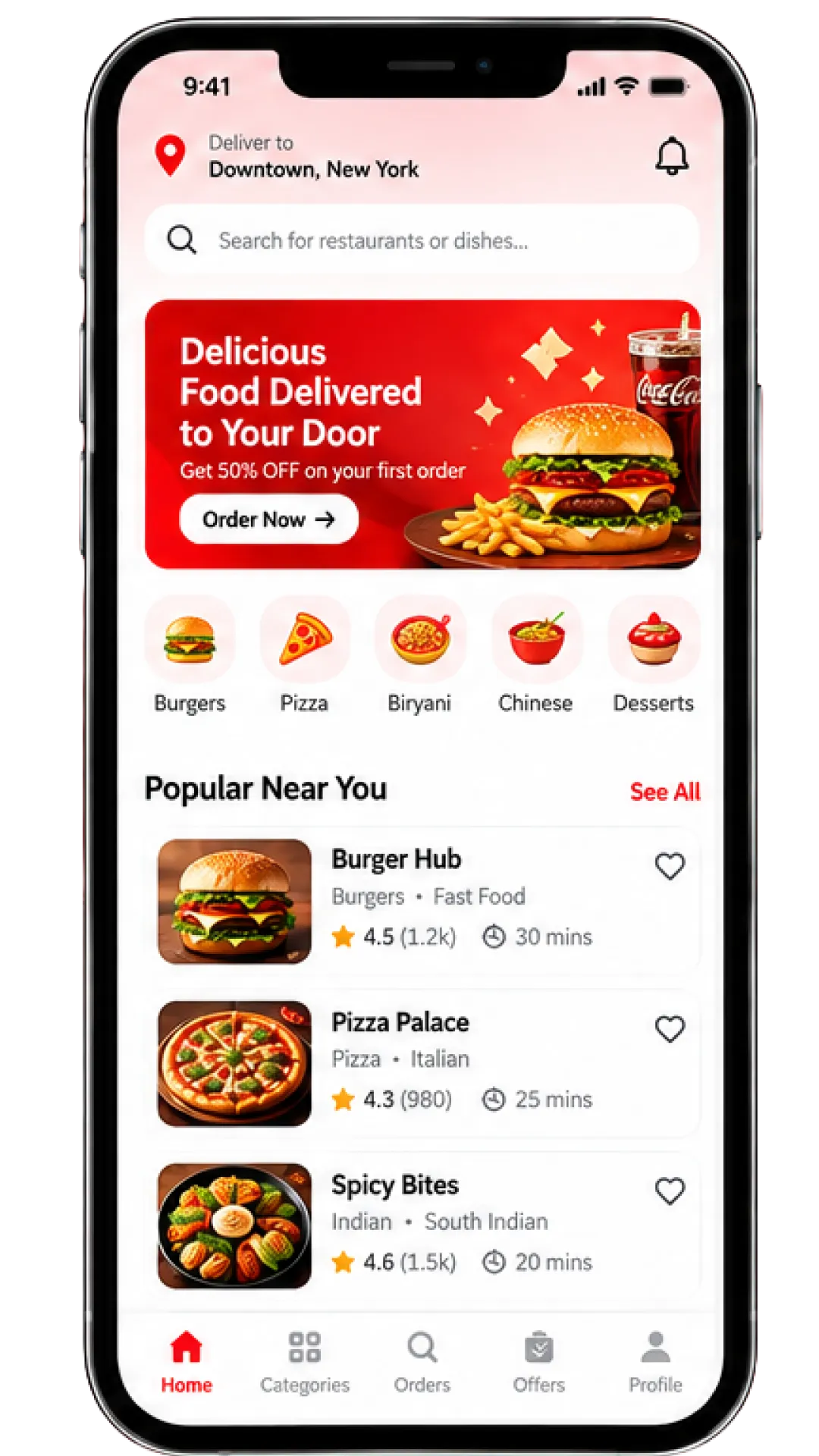 Zomato Customer App