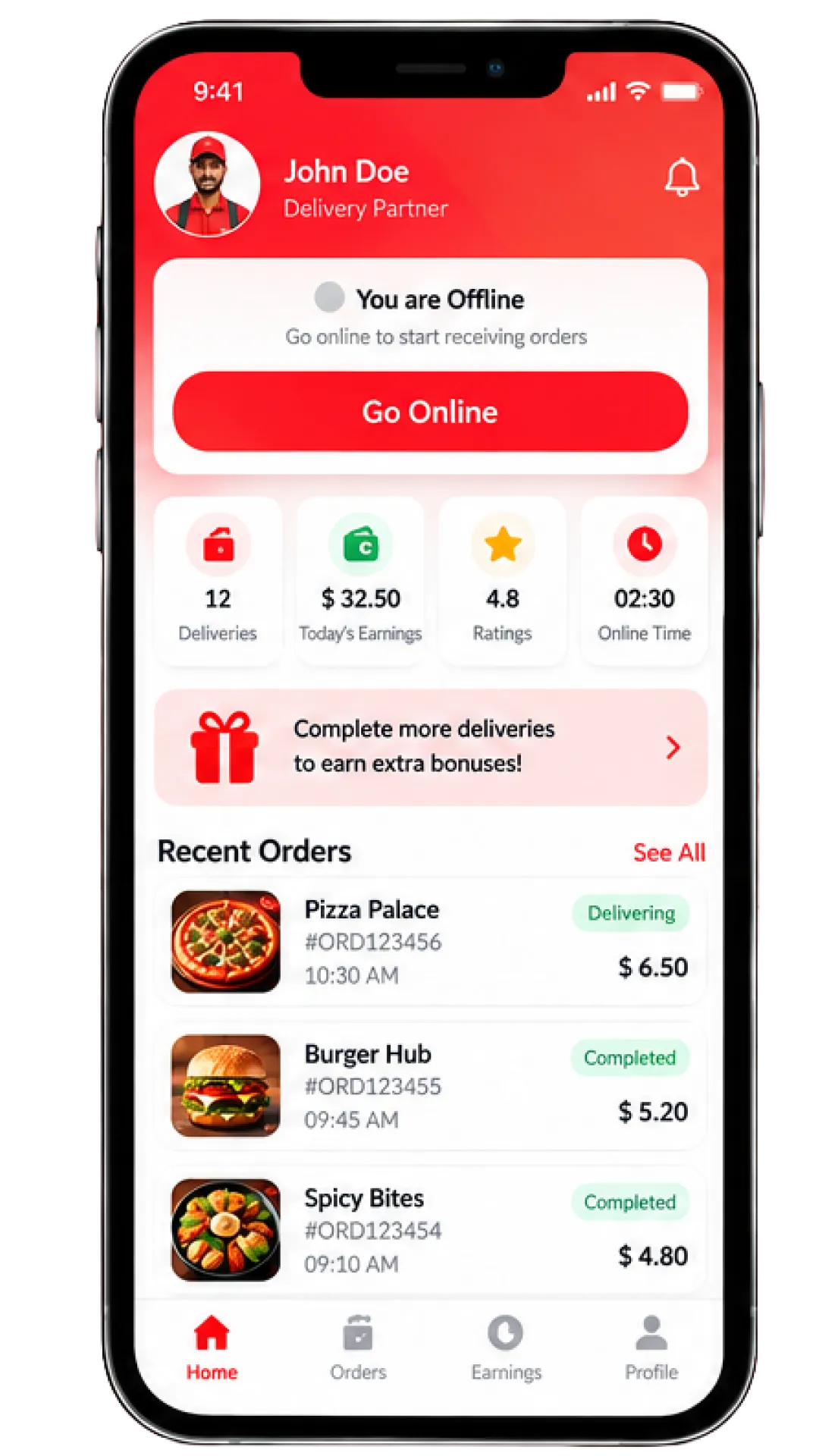 Zomato Driver App