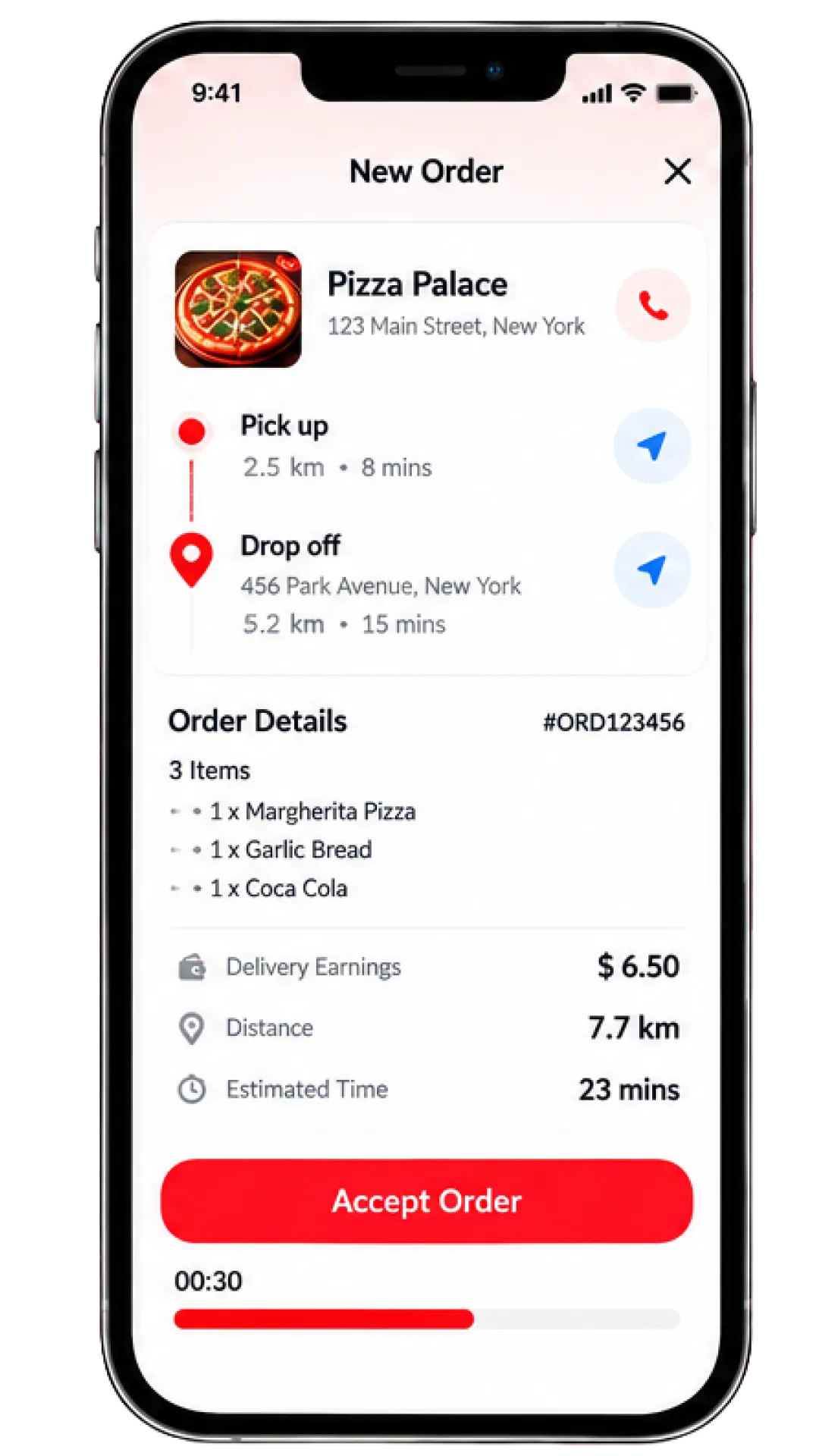 Zomato Driver App