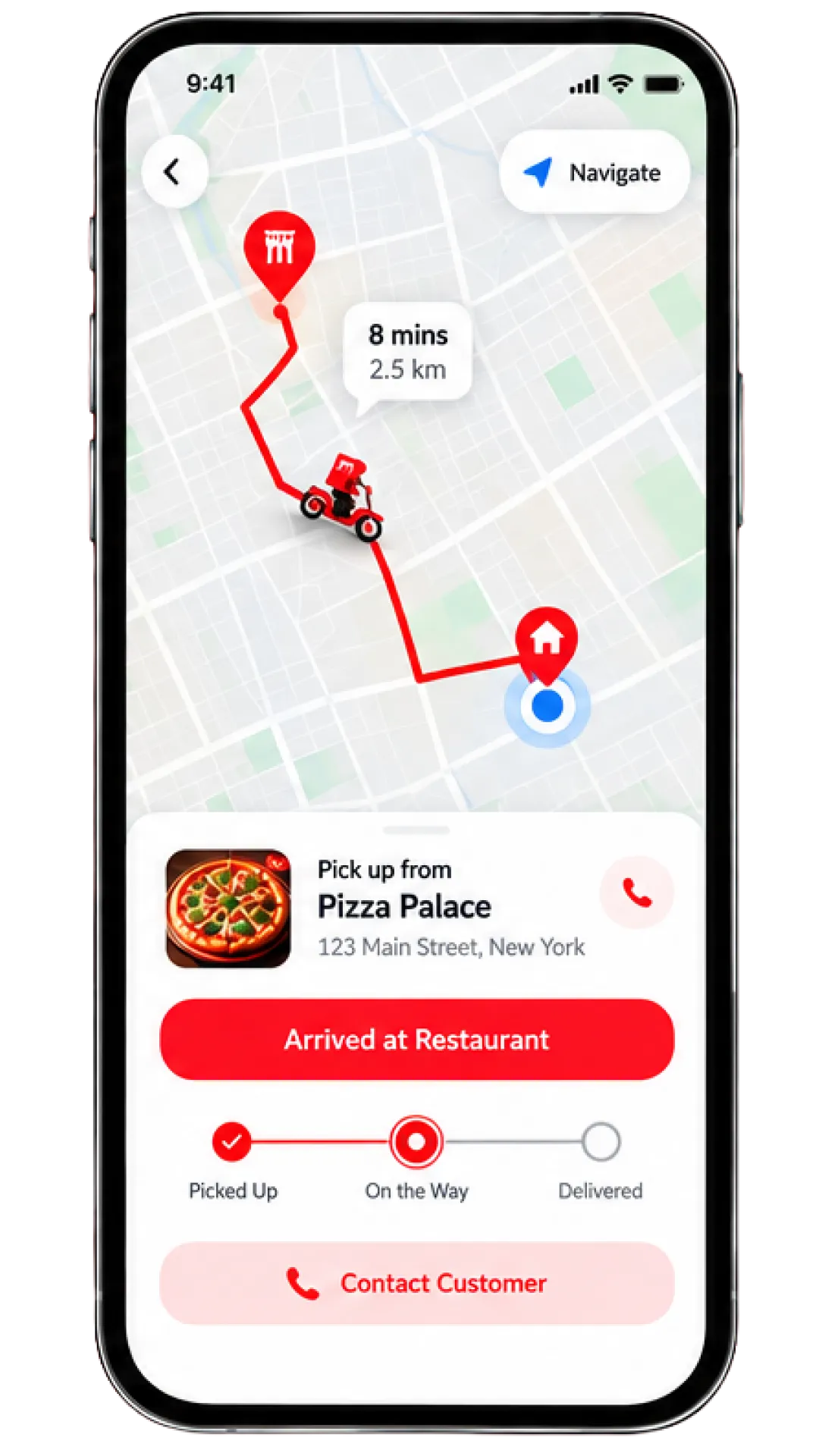 Zomato Driver App