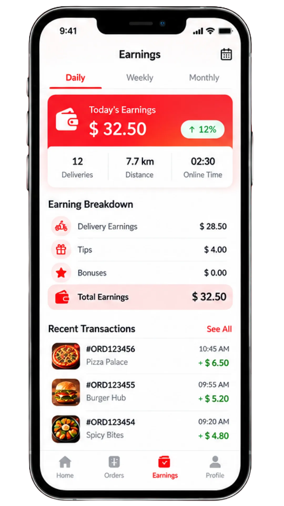 Zomato Driver App