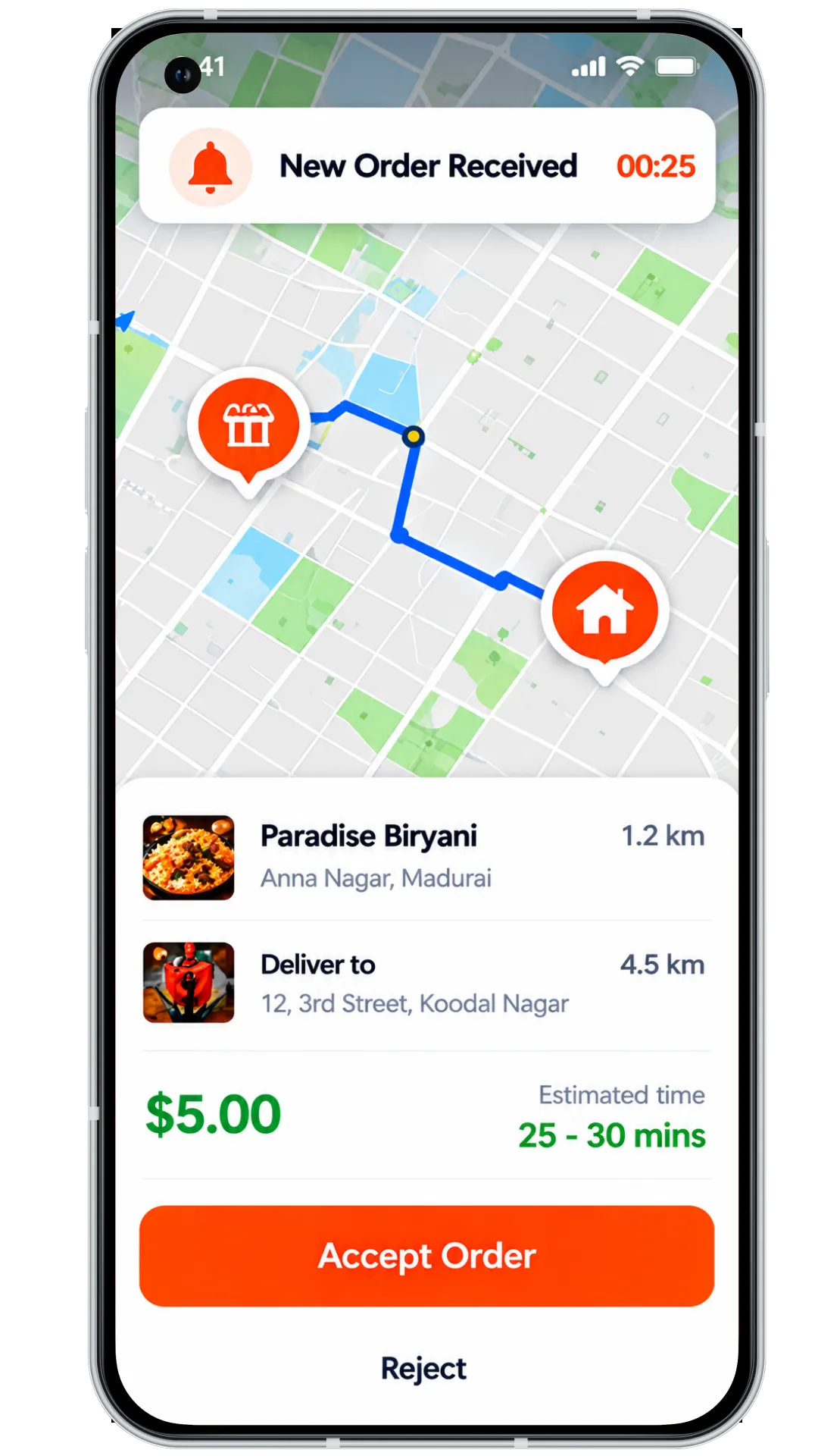 swiggy delivery agent app