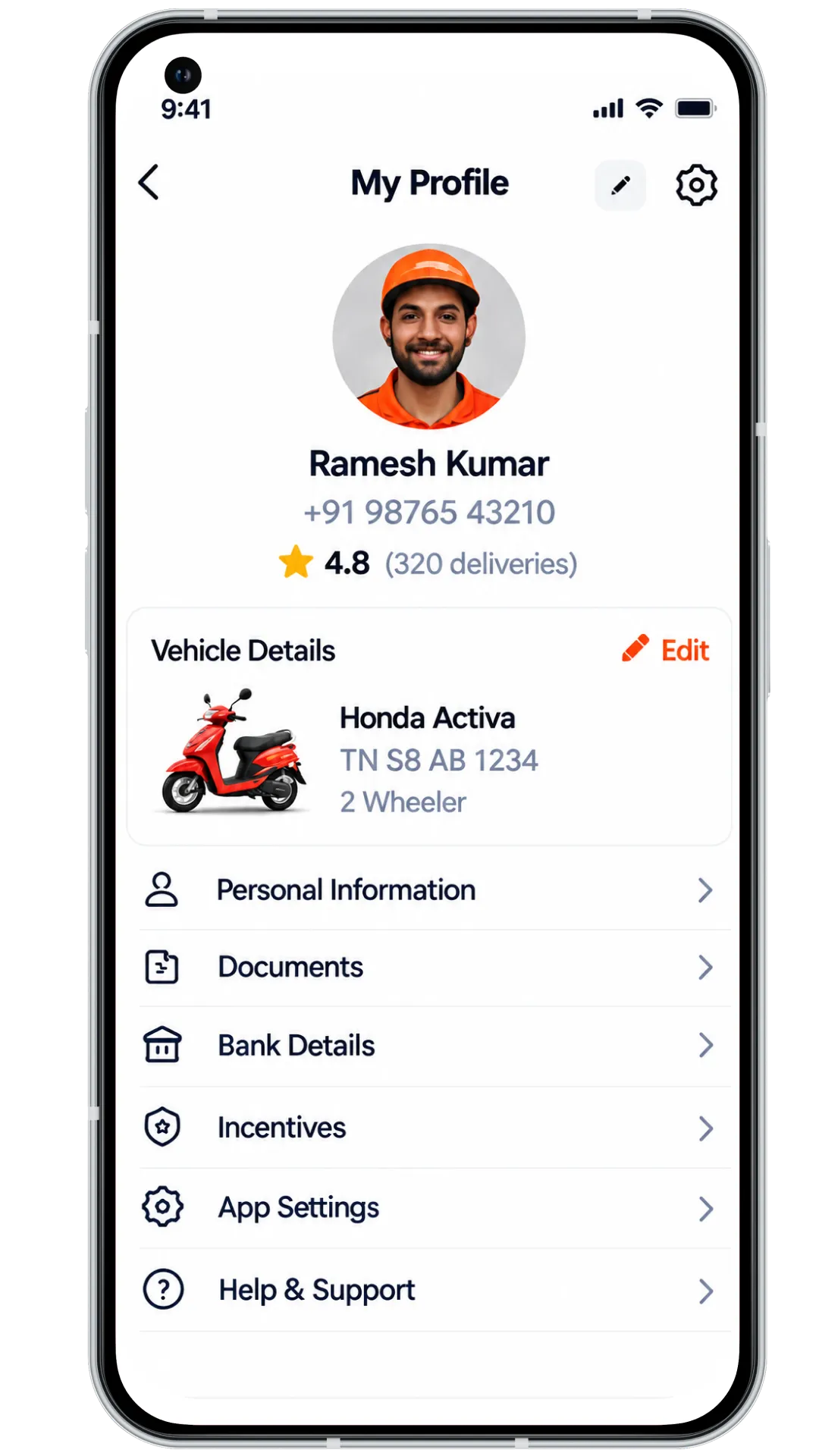 swiggy delivery agent app