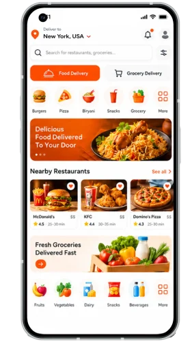 Deliveroo Clone Customer