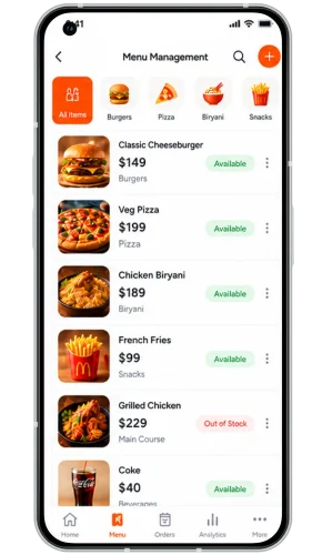 Deliveroo Clone Restaurant App