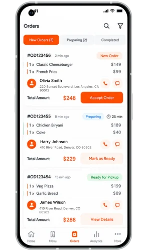 Deliveroo Clone Restaurant App