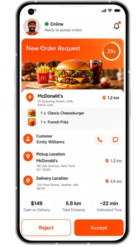Deliveroo Delivery Partner App