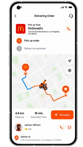 Deliveroo Delivery Partner App