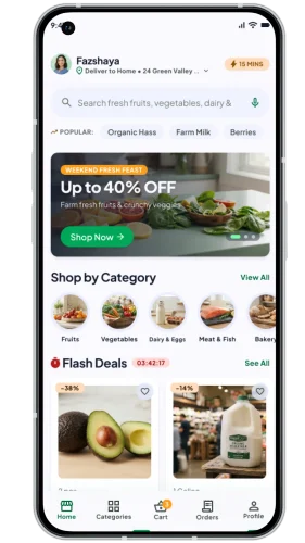HappyFresh Clone customer app
