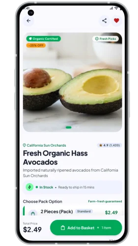 HappyFresh Clone customer app