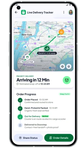 HappyFresh Clone customer app