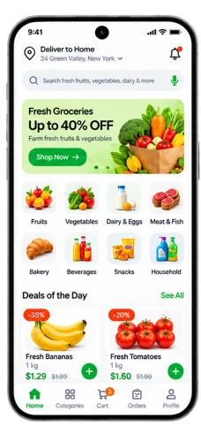 HappyFresh Clone Store App
