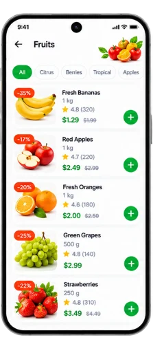 HappyFresh Clone Store App