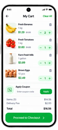 HappyFresh Clone Store App