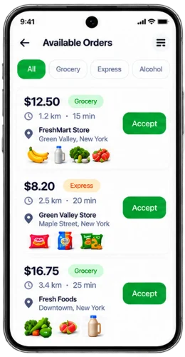 Instacart delivery partner