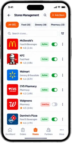 Multi Delivery Admin App