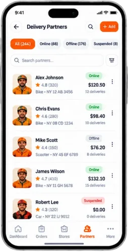 Multi Delivery Admin App