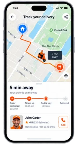 Multi Delivery App cuctomer