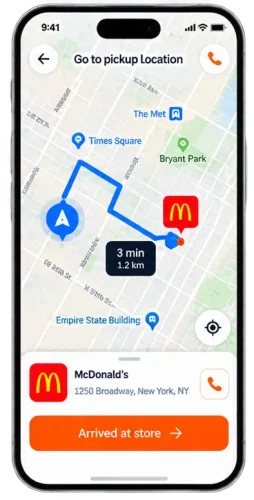 Multi Delivery App delivery Partner