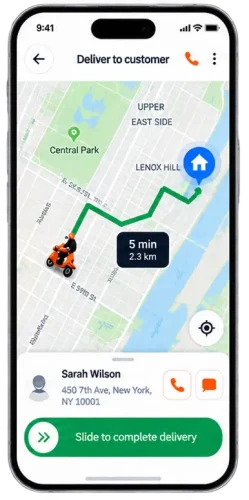 Multi Delivery App delivery Partner
