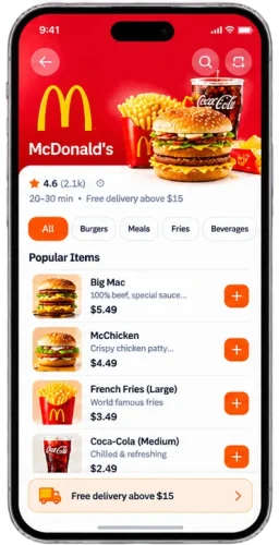 Multi Delivery Vendor App