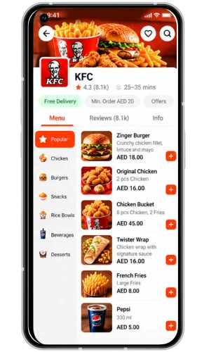 Talabat Clone App Customer