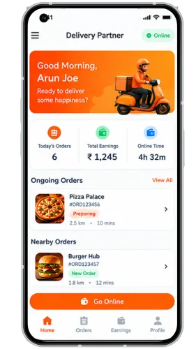 Talabat Clone App Restaurant