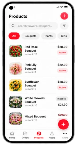 flower-delivery Admin