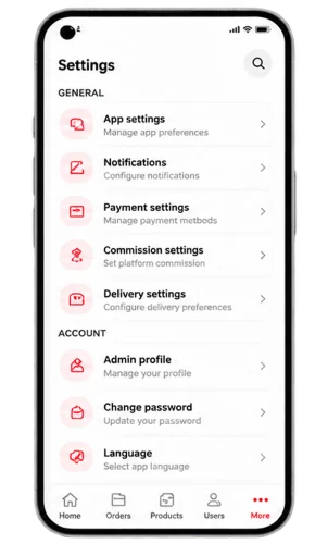 flower-delivery Admin