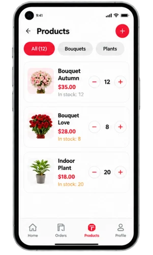 flower-delivery customer flowrist